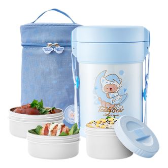 泰福高（TAFUCO）  2L不锈钢多层保温饭盒 T5605