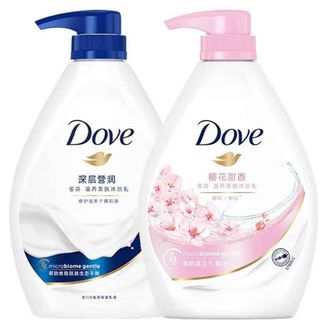 多芬/Dove  樱花甜香550g+深层营润550g 沐浴乳（新老包装随机发货）