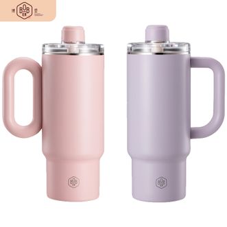 博堡/BOBER  山海保温杯套装 不锈钢保温保冷水杯密封防漏一套2杯 900mL*2