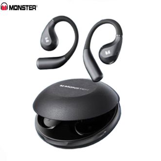 魔声  无线蓝牙耳机AC323【黑色】 开放式小度ai智能空间音效超长续航蓝牙6.0跑步运动