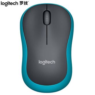 罗技/Logitech  M185鼠标 无线鼠标 办公鼠标 对称鼠标 带无线2.4G接收器