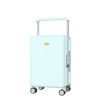 MGOB  宽拉杆行李箱小型登机箱防水大容量进口PC出差旅行箱G2绿