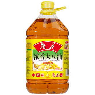 鲁花  食用油 非转基因 浓香大豆油5升 大桶装