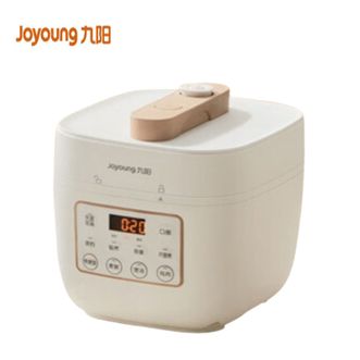 九阳/Joyoung  电压力锅Y20M-B171复古迷你电压力锅压力煲家用高压锅2升智能调压占地小智能预约可开盖煮 2L小容量