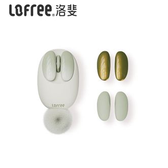 洛斐/LOFREE  OE904 小瓣鼠标无线蓝牙双模多功能电脑笔记本办公家用 小确幸