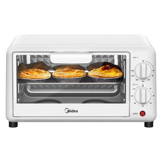 美的/Midea  电烤箱 快速升温热受热均匀 灵活调温旋钮操控 PT10K1