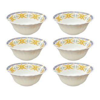 VISIONS  Corelle Brands彭巴杜夫人餐具6件套 耐高温饭碗套装CB-BPBD6/KZ/L/S