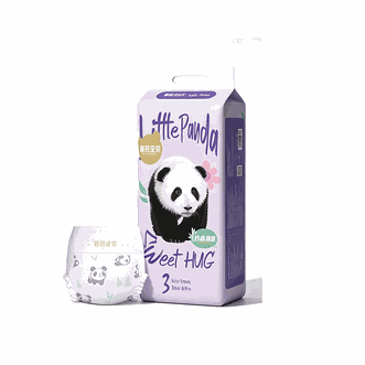 碧芭宝贝  熊猫胖达纸尿裤亲肤柔软【10倍透气】胖达纸尿裤