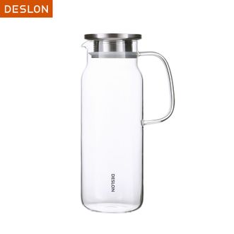 德世朗（DESLON）  大容量1800ml冷水壶凉茶壶泡茶壶防爆 耐高温高硼硅玻璃壶DJYH1800
