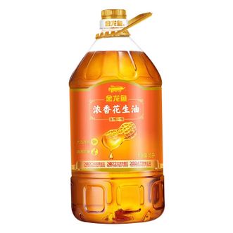 金龙鱼  浓香花生油5L 家用桶装食用油 压榨（新老包装随机发货）