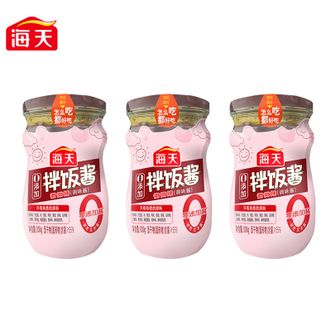 海天  0添加拌饭酱300g*3瓶零添加下饭酱拌面炒菜即食调味酱