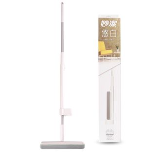 妙洁 悠白拖把海棉胶棉拖把替换装免手洗家用吸水拖把平板干湿两用 MOJEA