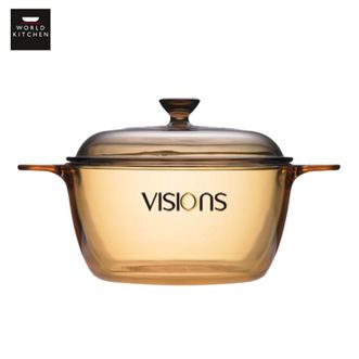 VISIONS  透明锅1.5L晶彩系列玻璃煲汤锅 家用炖熬煮汤锅
