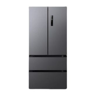 美的/Midea  532法式多门四开门电冰箱变频一级能效家用风冷无霜双系统双循环超大容量智能 MR-532WFPZE灰-506L