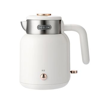 德世朗  电热水壶 复古设计 一键保温 1.5L大容量 DDQ-SH203