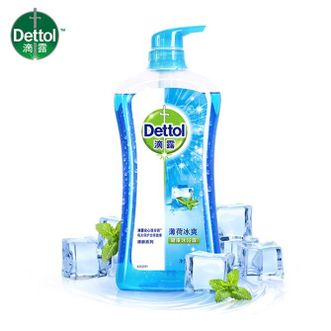 滴露/Dettol  沐浴露男士薄荷冰爽950g身体沐浴乳液男女士沐浴露持久留香清凉