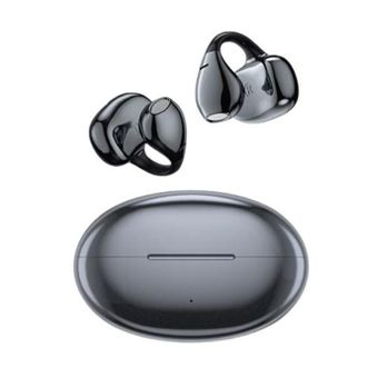 纽曼  LY36骨传导概念蓝牙耳机开放式无线夹耳夹式不入耳挂耳式运动通话降噪