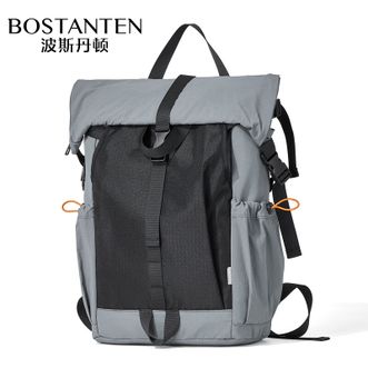 波斯丹顿/Bostanten  双肩包背包新款旅行户外徒步登山大容量机能大学生电脑包书包B6243141