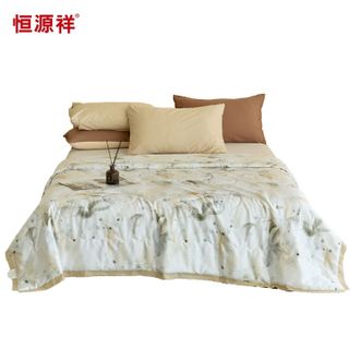 恒源祥  沉梦听雨天丝夏被 顺滑透气空调被