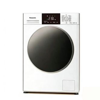 松下/Panasonic  小白盒滚筒洗烘一体洗衣机10公斤全自动家用超薄全嵌温水泡沫净除菌XQG100-F1RD3