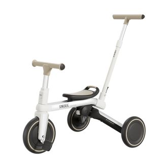 贝易/BEIE  皇室可折叠多功能儿童三轮脚踏手推车 M5