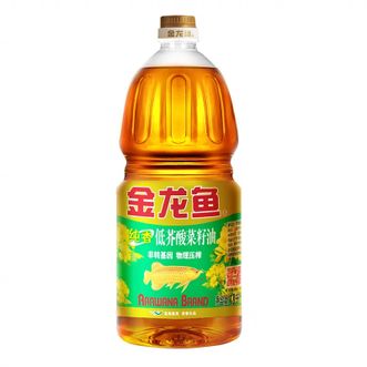 金龙鱼  菜籽油 低芥酸原香菜籽油1.8L/桶