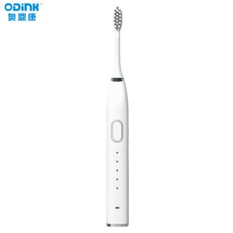 奥鼎康/ODINK  声波电动牙刷 全身防水持久续航口腔护理震动细软刷毛洁牙护牙洁牙器A-K6690白色