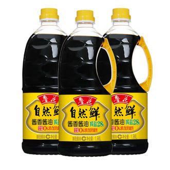 鲁花  自然鲜酱香酱油1.98Lx3