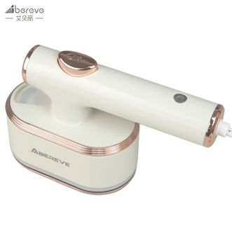 艾贝丽  手持挂烫机熨烫机 平挂两用蒸汽电熨斗便携烫衣机干湿双熨时尚熨衣机ABL-G209米白色