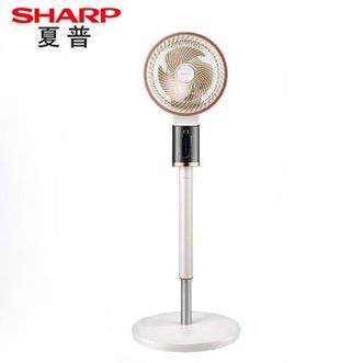 夏普/Sharp  空气循环扇电风扇家用落地扇语音净化除菌大风量摇头对流换气扇遥控伸缩节能卧室扇 PJ-CD412A