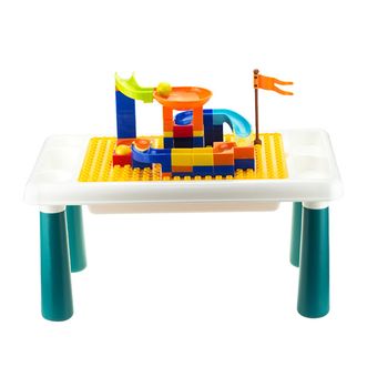 婴侍卫 HX60822 宝宝趣味积木桌套装玩具