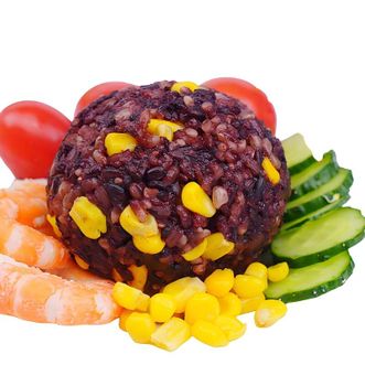 野三坡  hx即食玉米味七色糙米饭团100g*5