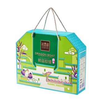 鲜品屋SAMPURE  1.92kg鲜品粽情端午礼盒企业团购福利