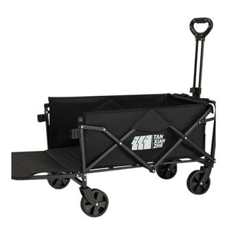 探险者（TAN XIAN ZHE）  营地车折叠推车户外露营儿童推车 TXZ-1015 平折后开小轮营地车