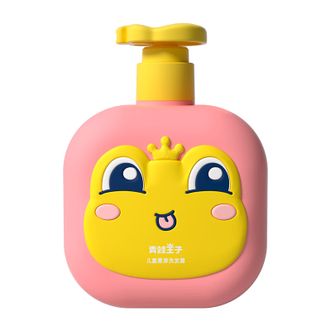 青蛙王子缤纷果遇儿童柔净洗发露300ml(粉色）