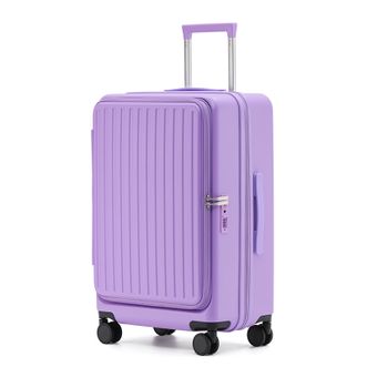 贝唯思  BWS26802新款前开盖拉链行李箱20英寸可登机