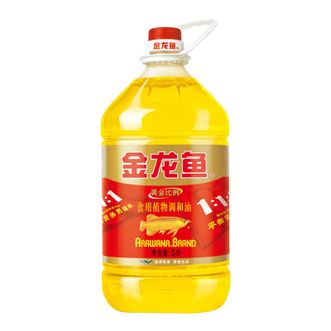 金龙鱼  食用油(转) 黄金比例平衡营养 科学配比风味香浓 食用调和油  5L
