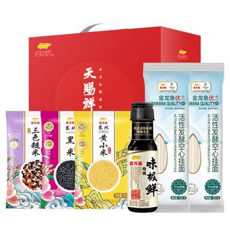 金龙鱼  小米黑米糙米惠众福组合A款（750g+150ml）