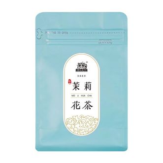 金浣熊食品  羽礼系列-优选茉莉花茶80g一级花香醇厚引花入茶