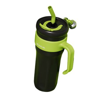 炊大皇/Cookerking  大容量保温杯 石碳黑1.25L