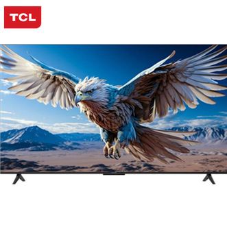 TCL  55英寸智能平板电视机 鹏6 24款 55S375C 黑色