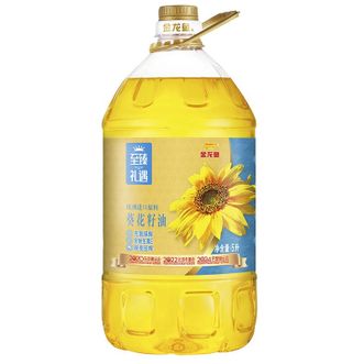 金龙鱼 食用油 至臻礼遇葵花籽油 5L 金龙鱼 食用油 至臻礼遇葵花籽油 5L