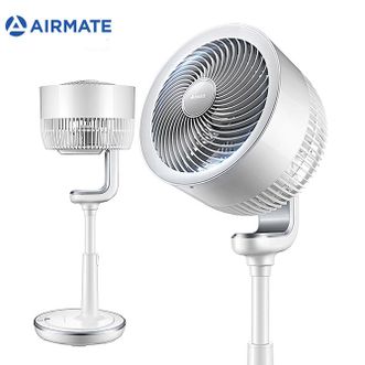 艾美特/Airmate  空气循环扇 家用落地扇 直流变频风扇 白天鹅循环扇 CA23-RD1 白色
