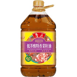 鲁花  香味家族低芥酸特香菜籽油5L