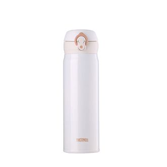 膳魔师（THERMOS）  保温杯500ml容量男女士车载不锈钢系列保温保冷杯JNL-502珍珠白