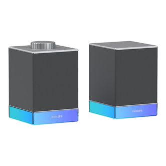 飞利浦（PHILIPS）   蓝牙音箱  电脑音响桌面台式 扩音器炫彩RGB氛围 SPA4209