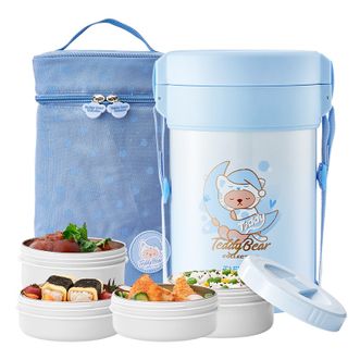 泰福高（TAFUCO）  2.3L不锈钢多层保温饭盒 T5607