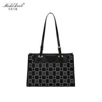 马莎兰缇/MashaLanti  新款女士经典手提包可单肩斜挎多用款女包 M022210C3304A