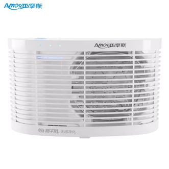 亚摩斯/Amos  空气杀菌净化一体机 7针空气净化器家用除菌除味室内办公除甲醛粉尘PM2.5净化机AS-LS07H