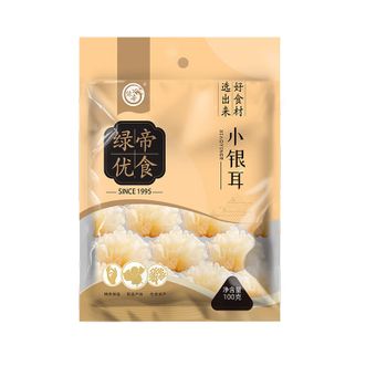 绿帝  小银耳100g炖煮食材食用菌干货